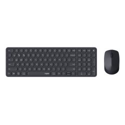 Rapoo 9310M clavier Souris incluse Bureau RF sans fil Bluetooth Noir