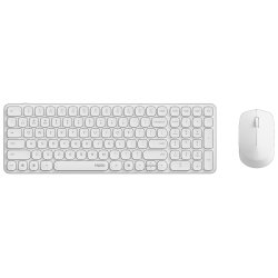 Rapoo 9310M clavier Souris incluse Bureau RF sans fil Bluetooth Blanc