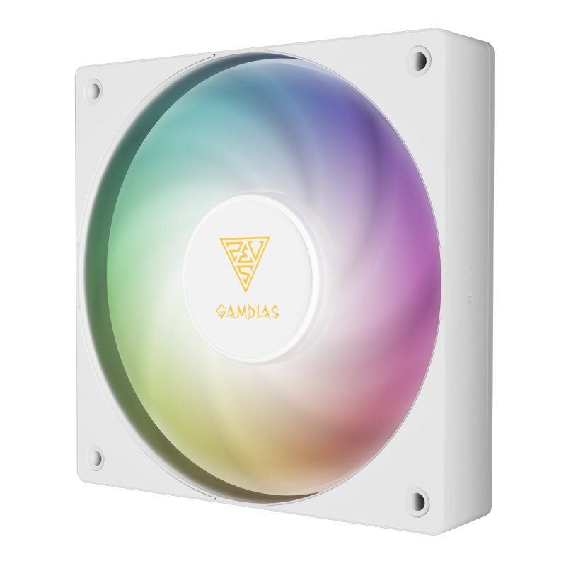 Gamdias NOTUS M1-1201 White ARGB | Gehäuselüfter