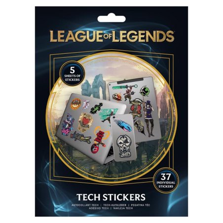 LEAGUE OF LEGENDS - Pack de Stickers Tech