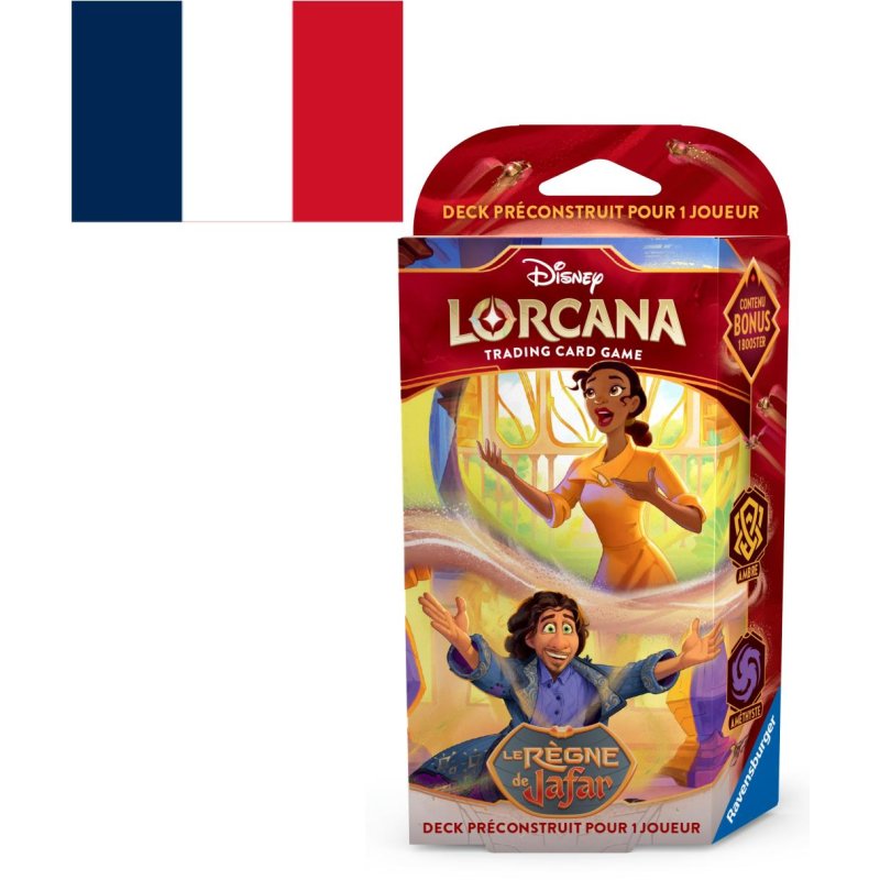 DISNEY - Lorcana - Trading Cards Starters Tiana/Bruno Chapitre 8 - FR