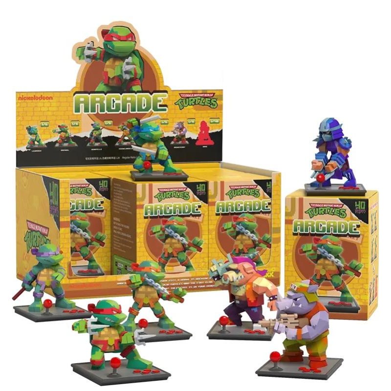 LES TORTUES NINJAS - Arcade - Display 6 Figurines