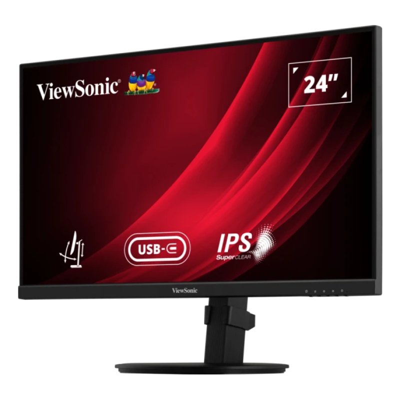 Viewsonic VG Series VG2409-MHDU-2 computer monitor 60.5 cm (23.8") 1920 x 1080 pixels Full HD LED Black