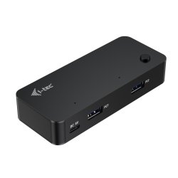 I-TEC UNIVERSAL KVM HUB 2X USB-C 2X USB-A 3.0 PORT