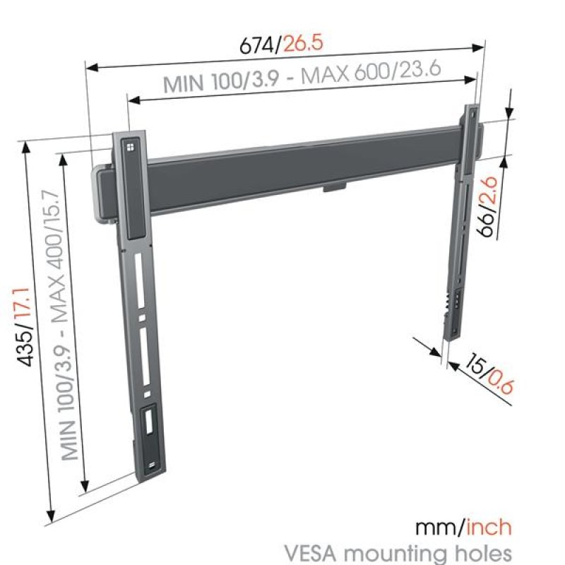 TVM 5605 FIXED MOUNT LARGE *
