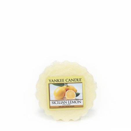 Yankee Candle 1230643 bougie en cire Rond Citron Jaune 1 pièce(s)