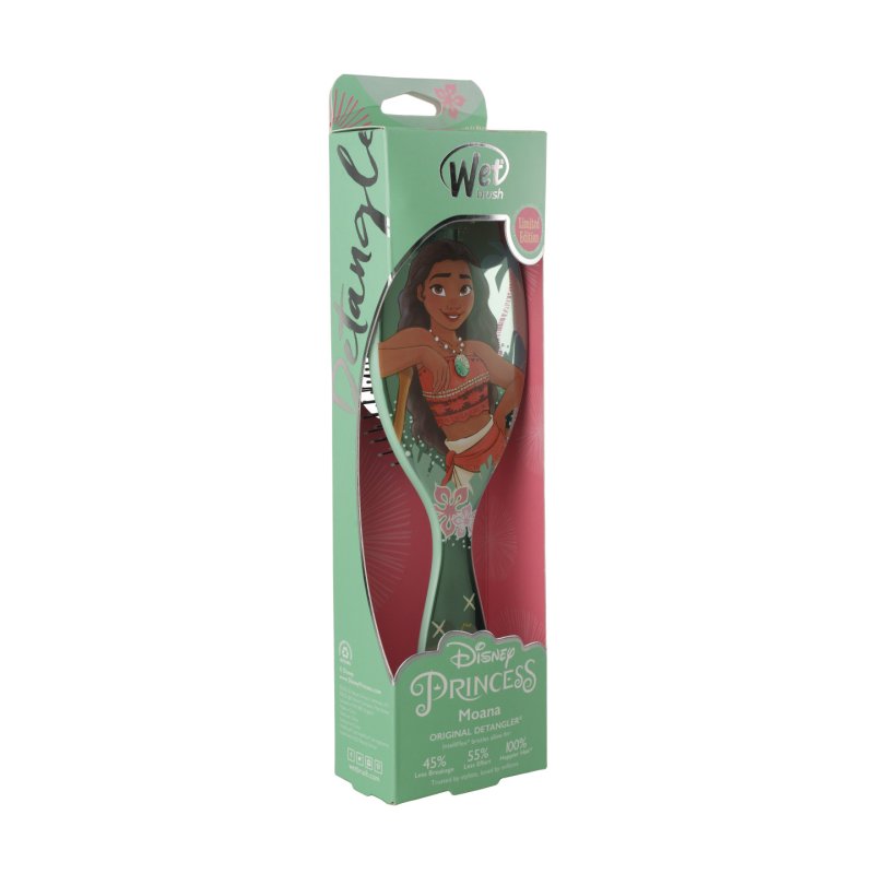Wet Brush Original Detangler Disney Princess Moana Children Paddle hairbrush Multicolour, Teal 1 pc(s)