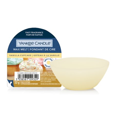 Yankee Candle Scented Wax Melts | Vanilla Cupcakes | Up To 8 Hours Of Fragrance | 1