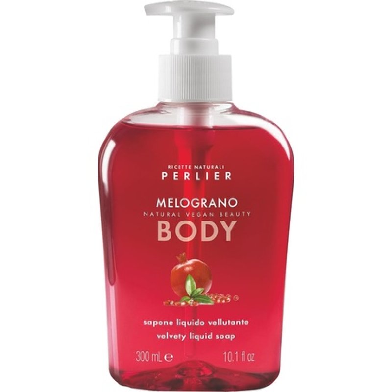 Perlier Pomegranate Liquid Hand Soap - Velvety - 300ml