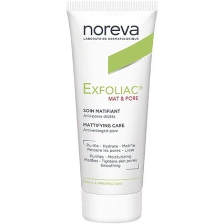 Noreva Exfoliant Cream Mat & Pore 30ml Oil Control Skin Cell Renewal