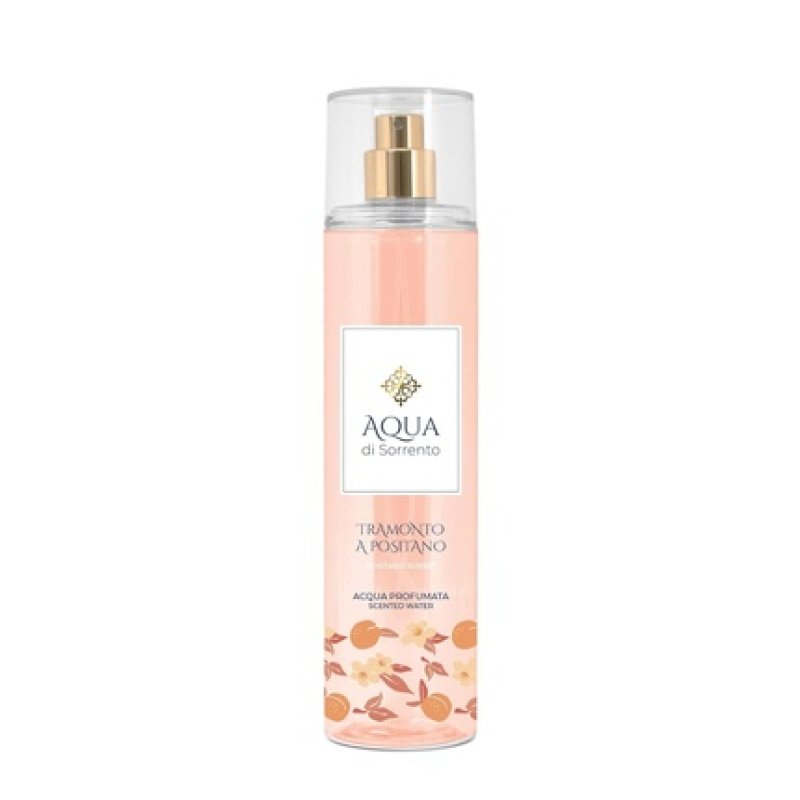 Diamond International Sorrento Water Sunset in Positano Perfumed Water Fruity Floral and Amber Made in Italy 245ml