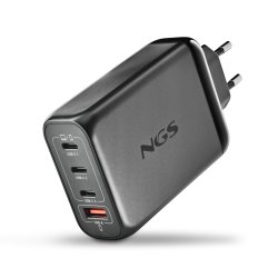 Chargeur secteur NGS Bud 3x USB-C 1x USB-A 140W (Noir)