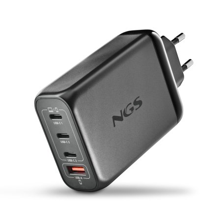 Chargeur secteur NGS Bud 3x USB-C 1x USB-A 140W (Noir)