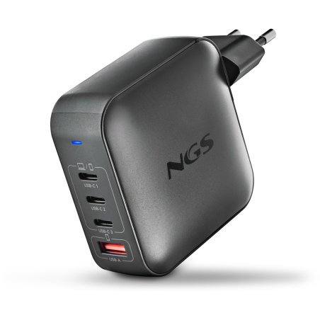 Chargeur secteur NGS Bud 3x USB-C 1x USB-A 165W (Noir)