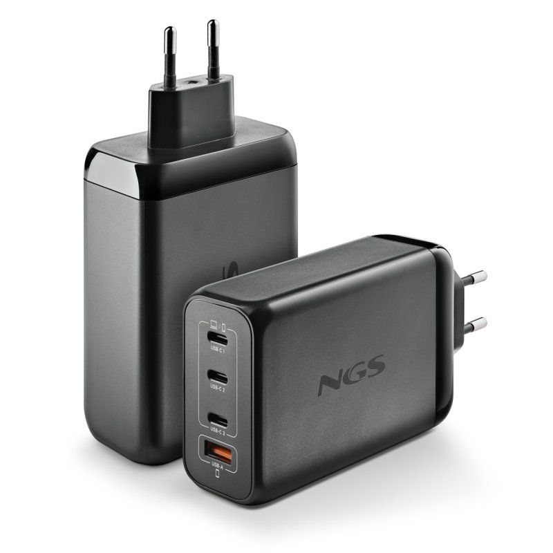 NGS BUD 240W Universal Black AC Fast charging Indoor