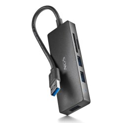 NGS IHUB READER USB 3.2 Gen 1 (3.1 Gen 1) Type-A 5000 Mbit/s Black