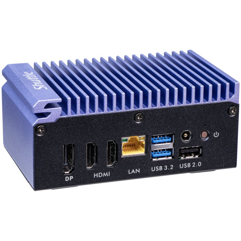 Shuttle Edge PC SPCEL12 , Intel Celeron J6412 , 2x HDMI, 1x DP, 2x 2.5G LAN, 1x DDR4, 1x Micro SD card reader, 1x Nano