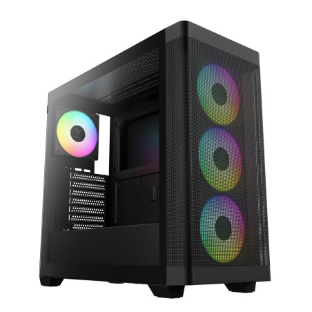Boitier Moyen Tour ATX Gamdias Athena M3 RGB avec panneaux vitrés (Noir)