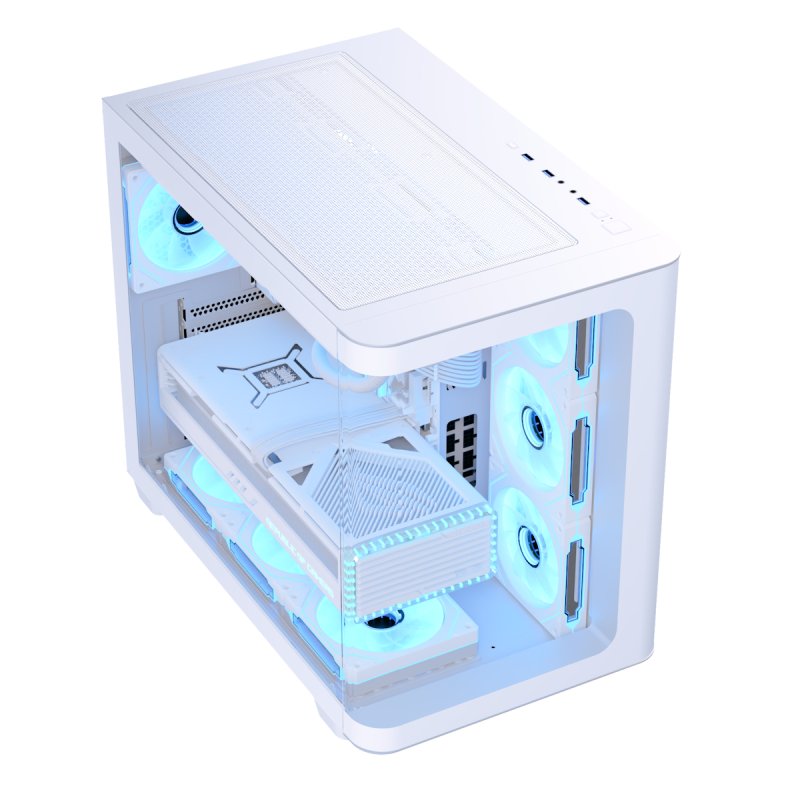 P500C-G-WT-v1 (weiß, Tempered Glass x 3)