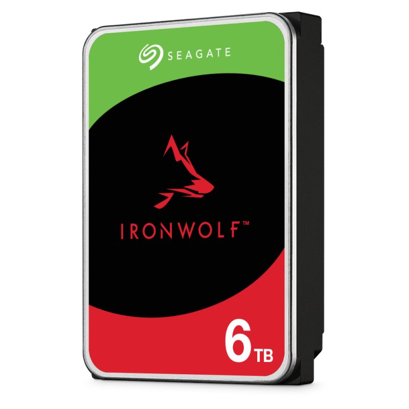 Seagate IronWolf ST6000VN006 disque dur 6 To 5400 tr/min 256 Mo 3.5" Série ATA III
