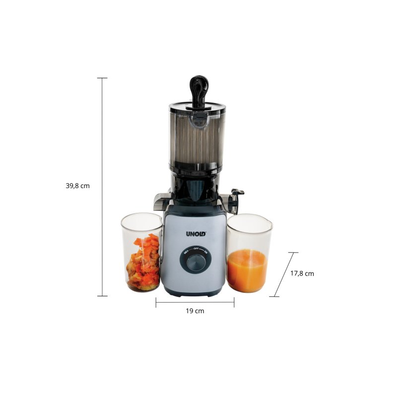 Unold 78275 SLOW JUICER Sam 300 W Charcoal