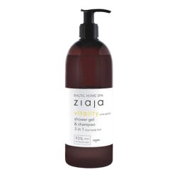 Ziaja Baltic Home Spa Vitality Shower Gel and Shampoo 3 in 1