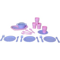 PLASTO - Dinner set - 23 parts (2901000ROS)