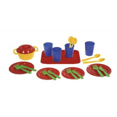 PLASTO - Dinner set - 23 parts (2969000)