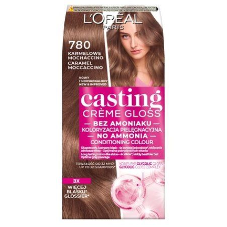 L'Oreal Casting Creme Gloss Hair Color 780 Caramel Mochaccino
