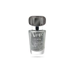 Pupa Vamp! Scented Gel Effect Nail Polish Sparkling Edition 307 Platinum Silver