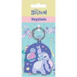 STITCH - Space Rocks - Porte-clés en PVC