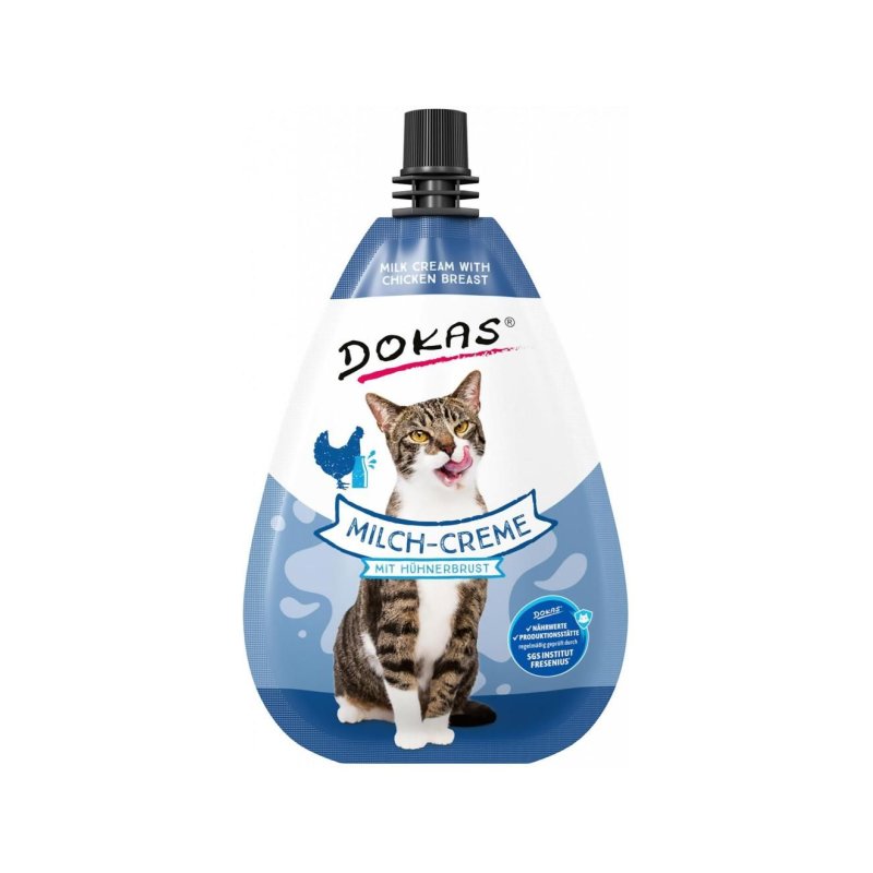 Dokas - Milk Cream with Chicken Breast - 80 gr