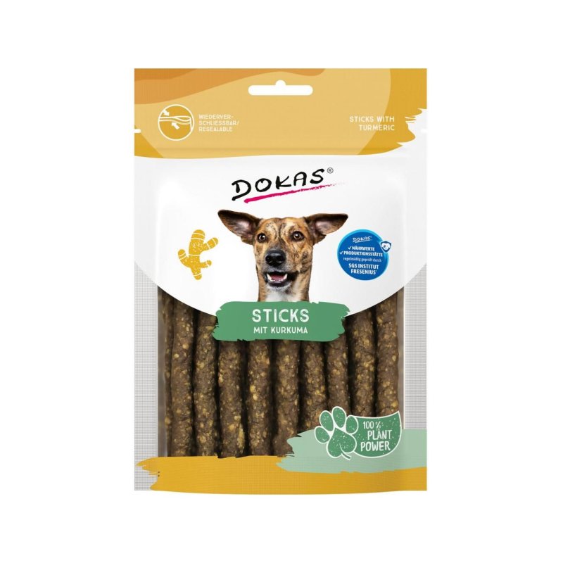 Dokas - Sticks with turmeric - 105gr