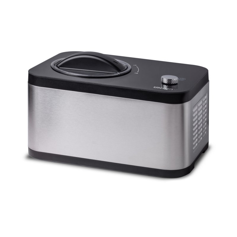 Unold 48826 Eismaschine & Joghurtbereiter EVA Compressor ice cream maker 1.5 L 120 W Black, Stainless steel