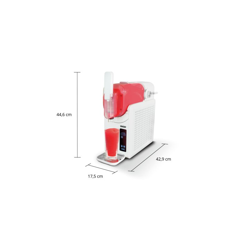 Unold Slush-Eismaschine Susi 48940 Compresseur pour sorbetière 2 L 220 W Blanc