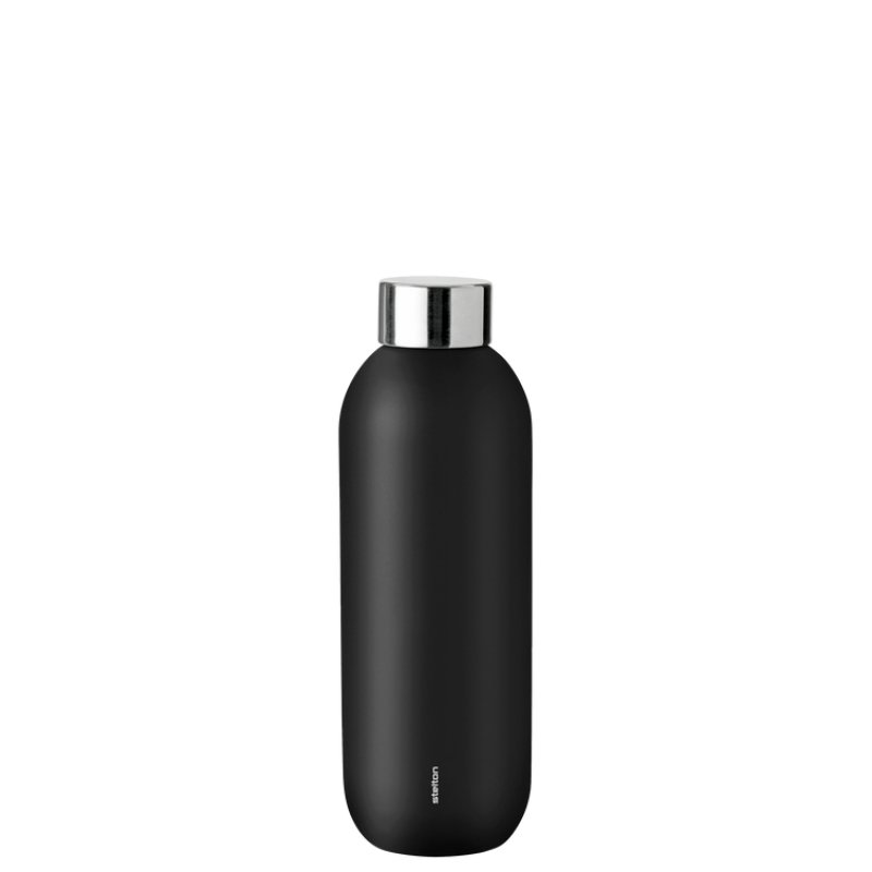 Stelton - Keep Cool Vacuum Insulated Bottle 0.6 L (Black)
