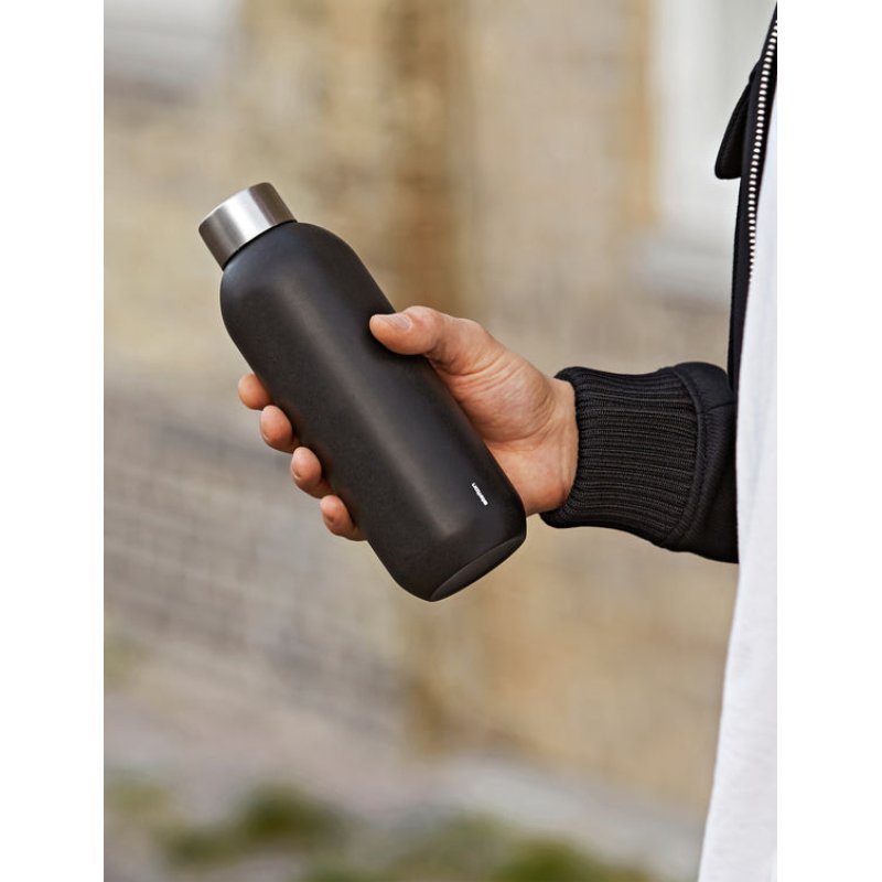 Stelton Keep Cool vacuum flask 0.6 L Black