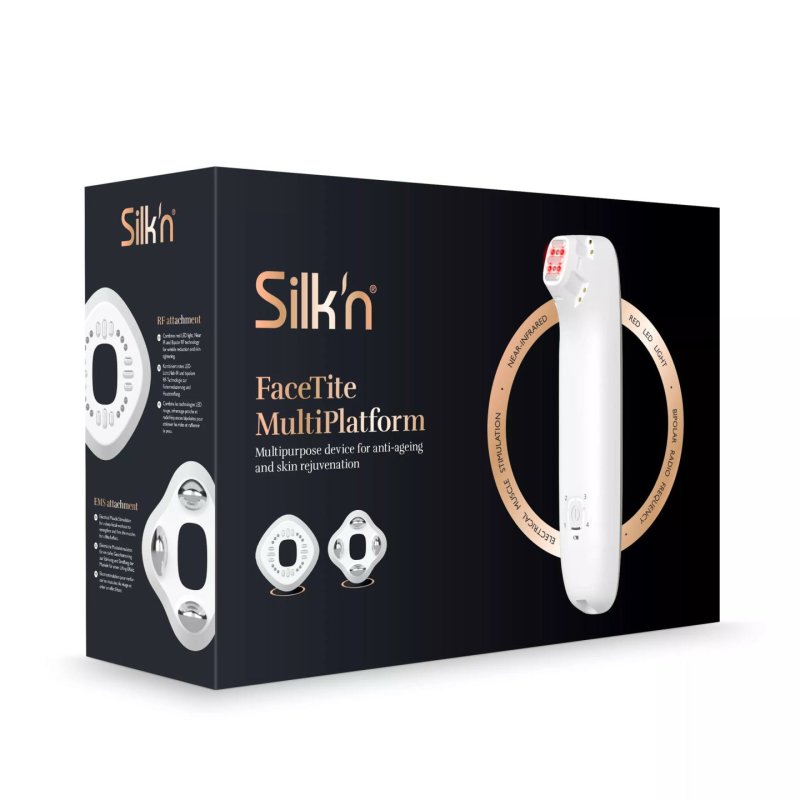 Silk'n FTMP1PE1001 massage de soin dermatologique Visage, Cou Or, Blanc