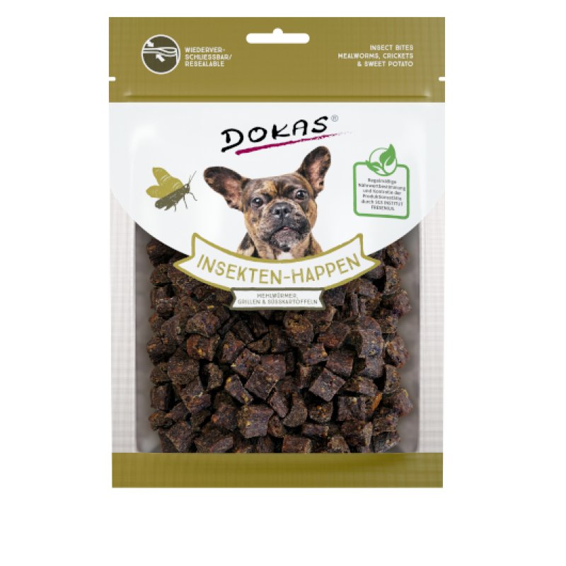 Dokas 203961 friandise pour chiens et chats Chien Friandises Insecte, Patate douce 100 g
