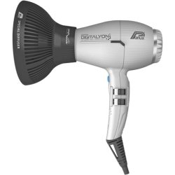 Secador DIGITALYON Plata 2400 watios Difusor Magic Sense. Plateado