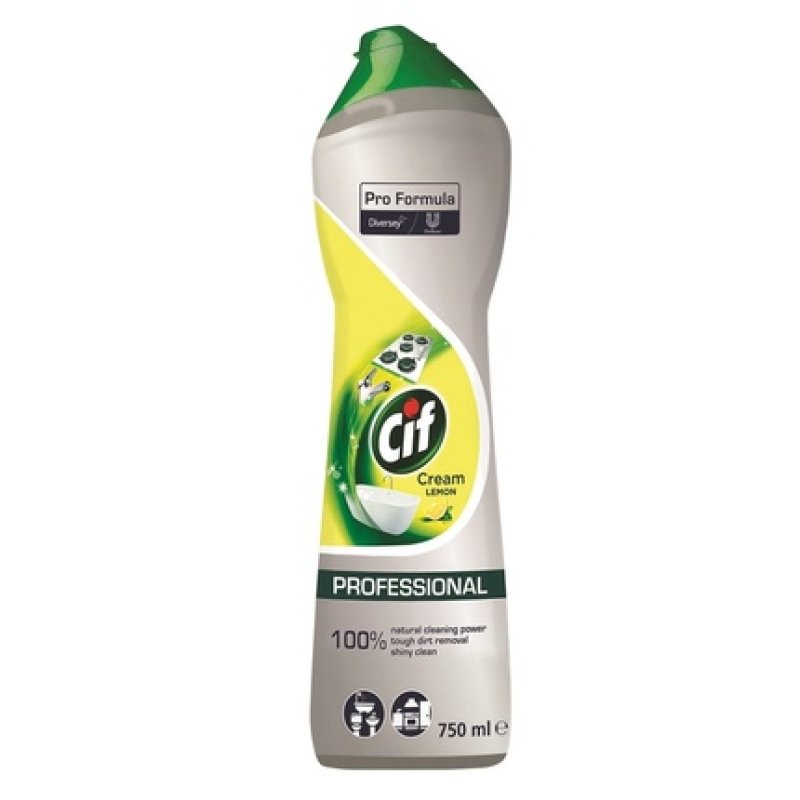 Unilever Cif Cleaning Cream 750ml Lemon Professional