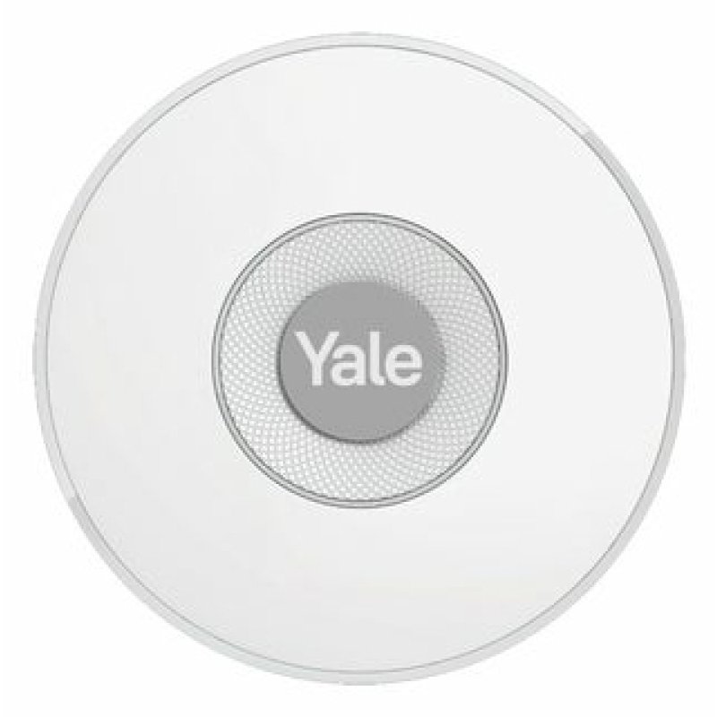 Yale Indoor Siren Wireless siren Grey White