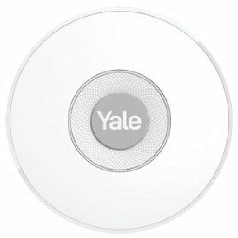Yale Indoor Siren Sirène sans fil Intérieure Gris, Blanc