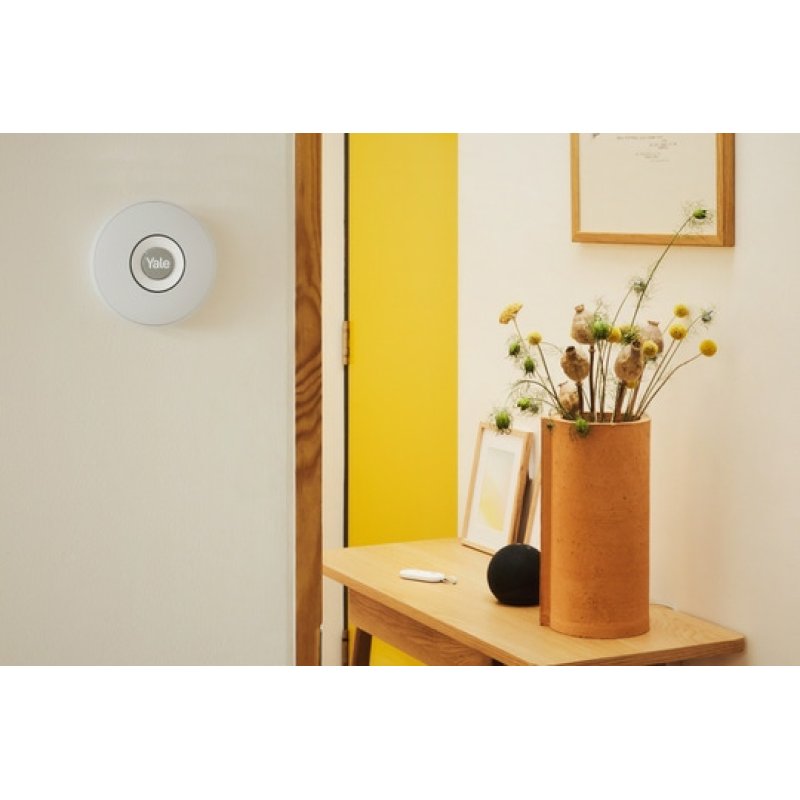 Yale Indoor Siren Sirène sans fil Intérieure Gris, Blanc