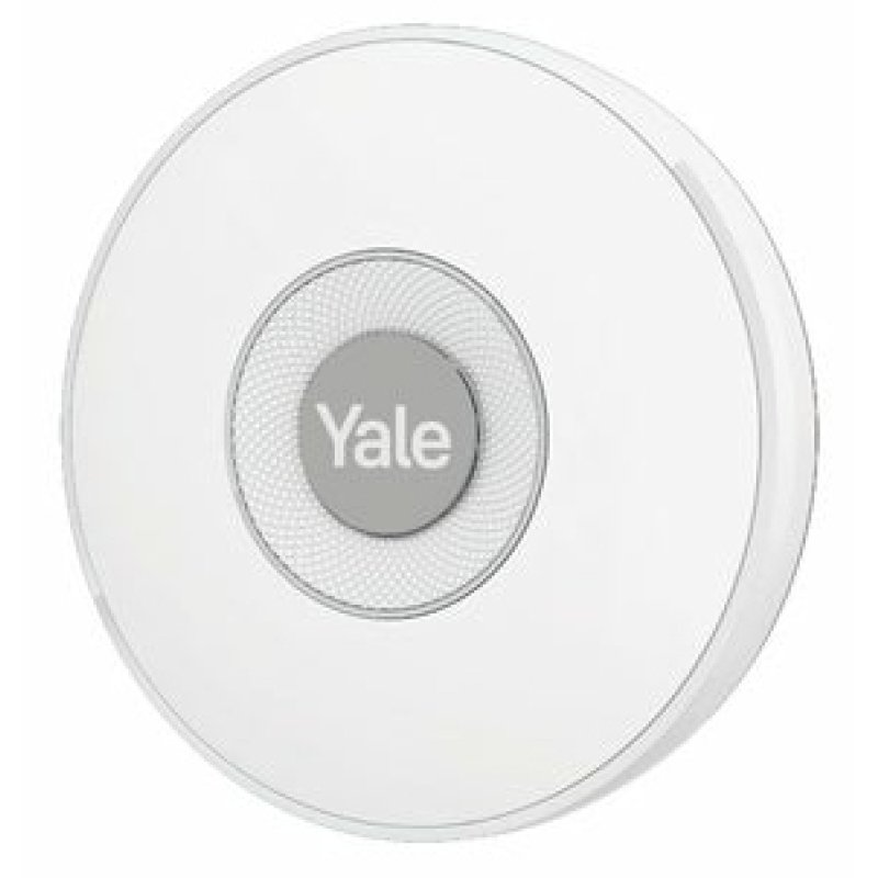 Yale Indoor Siren Sirène sans fil Intérieure Gris, Blanc