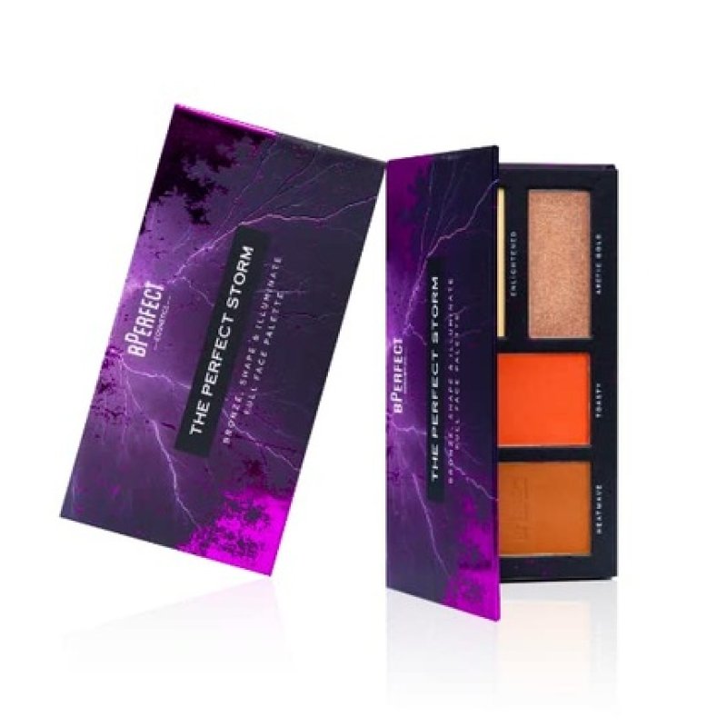 BPerfect Cosmetics The Perfect Storm Full Face Bronzer Palette