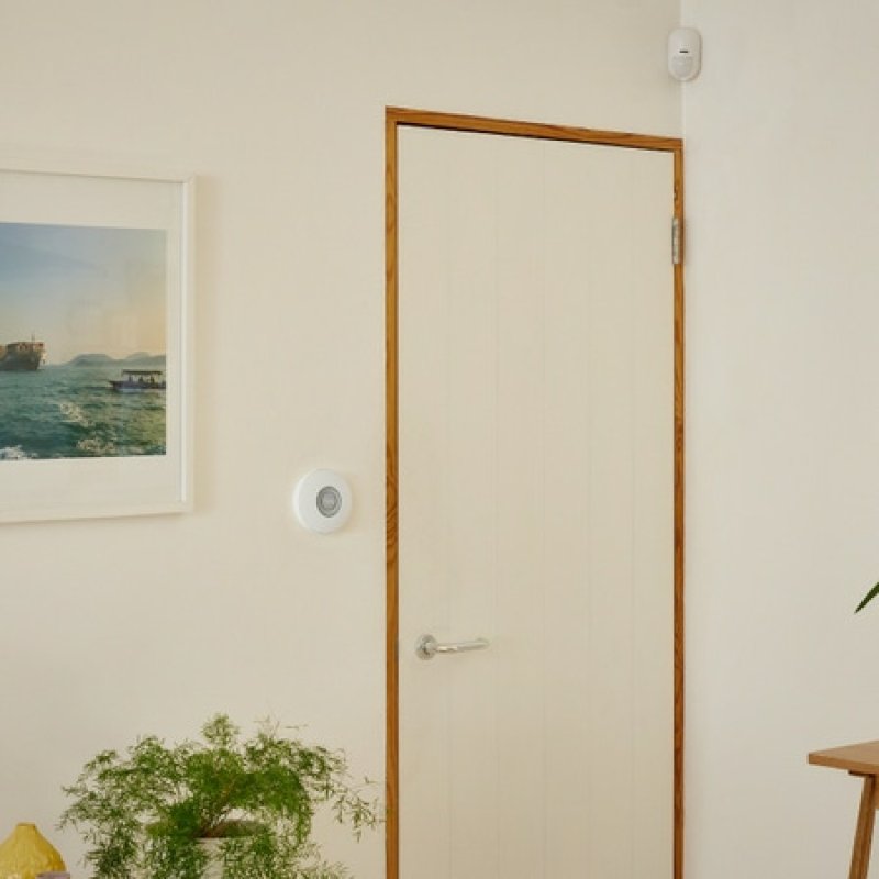 Yale Indoor Motion Sensor Capteur infra-rouge Sans fil Mur Blanc