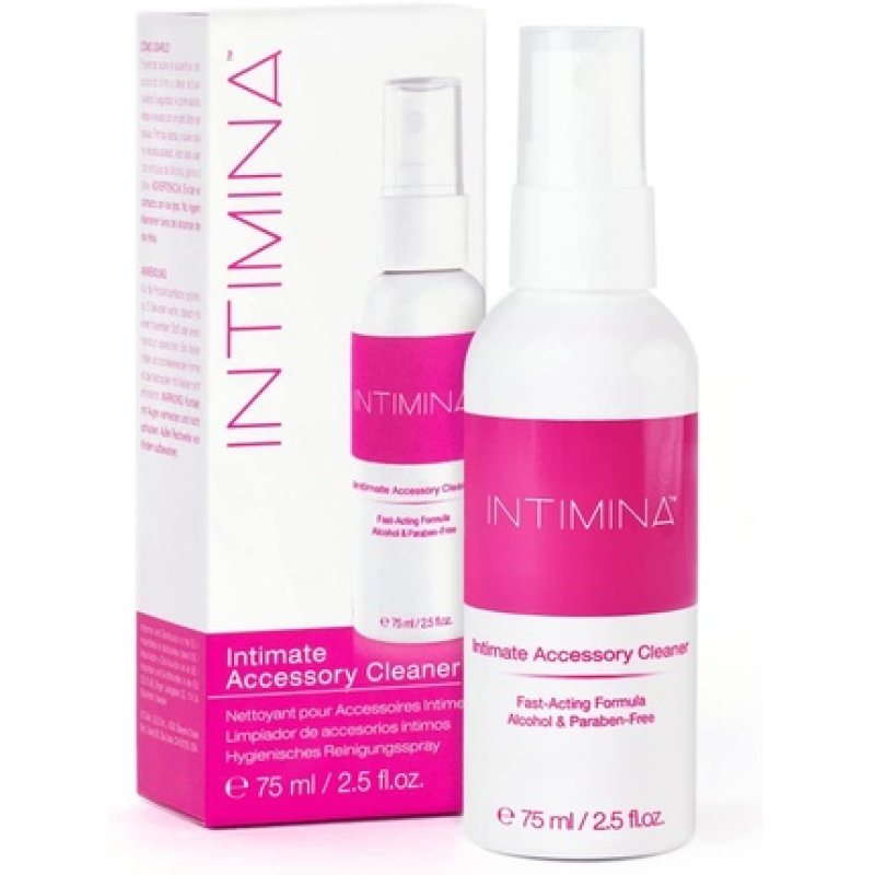 Intimina Intimate Accessory Cleaner Non-Toxic Cleaner for Personal Massage Alcohol-Free Disinfectant Spray Menstrual