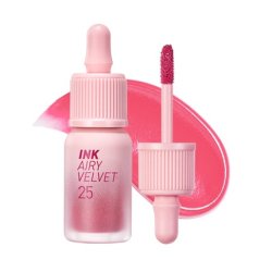 Peripera Ink Airy Velvet Lip Tint Liquid Lip 0.14 fl oz 025 Zazzy Peach