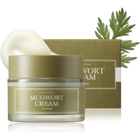 I'M From Mugwort Cream for All Skin Types 1.69 Fl Oz - Moisturizer with 73.55